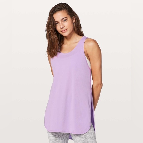 Tops - Lilac Sleeveless Tank Top